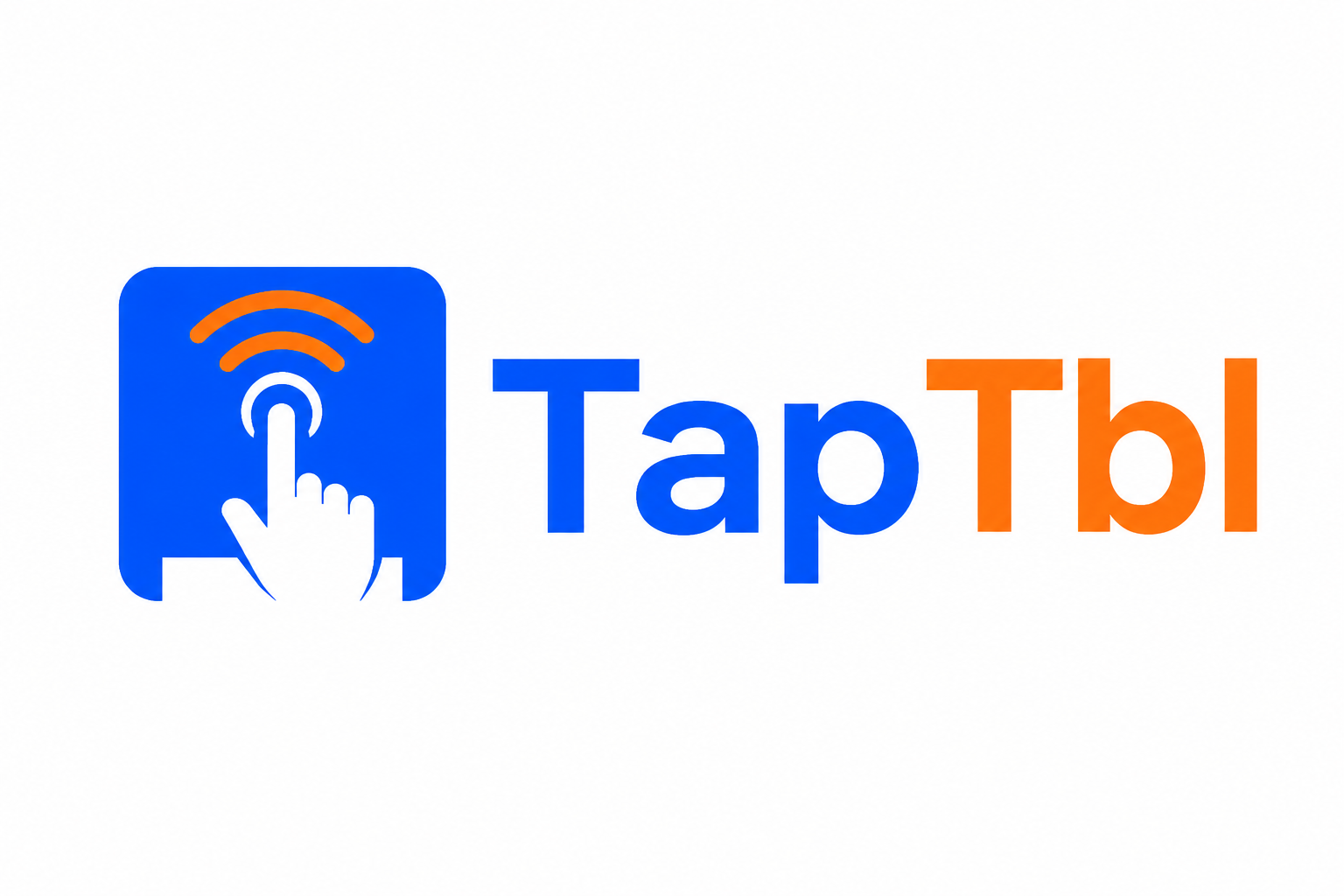 TapTbl rectangle brand logo